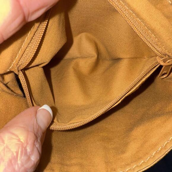 Fossil Boho Brown Leather Crossbody Bag Purse Key Adjustable Vintage Y2K - Picture 9 of 14